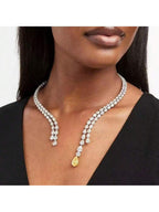 YELLOW CRYSTAL NECKLACE