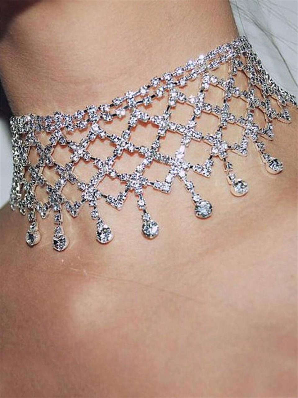 CRYSTAL WATERFALL CHOKER