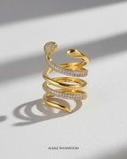 TWIST SNAKE RING