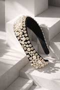 Celeste Pearl Crown Headband