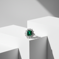 Emerald Solstice Ring