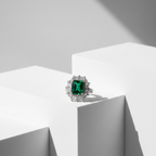 Emerald Solstice Ring