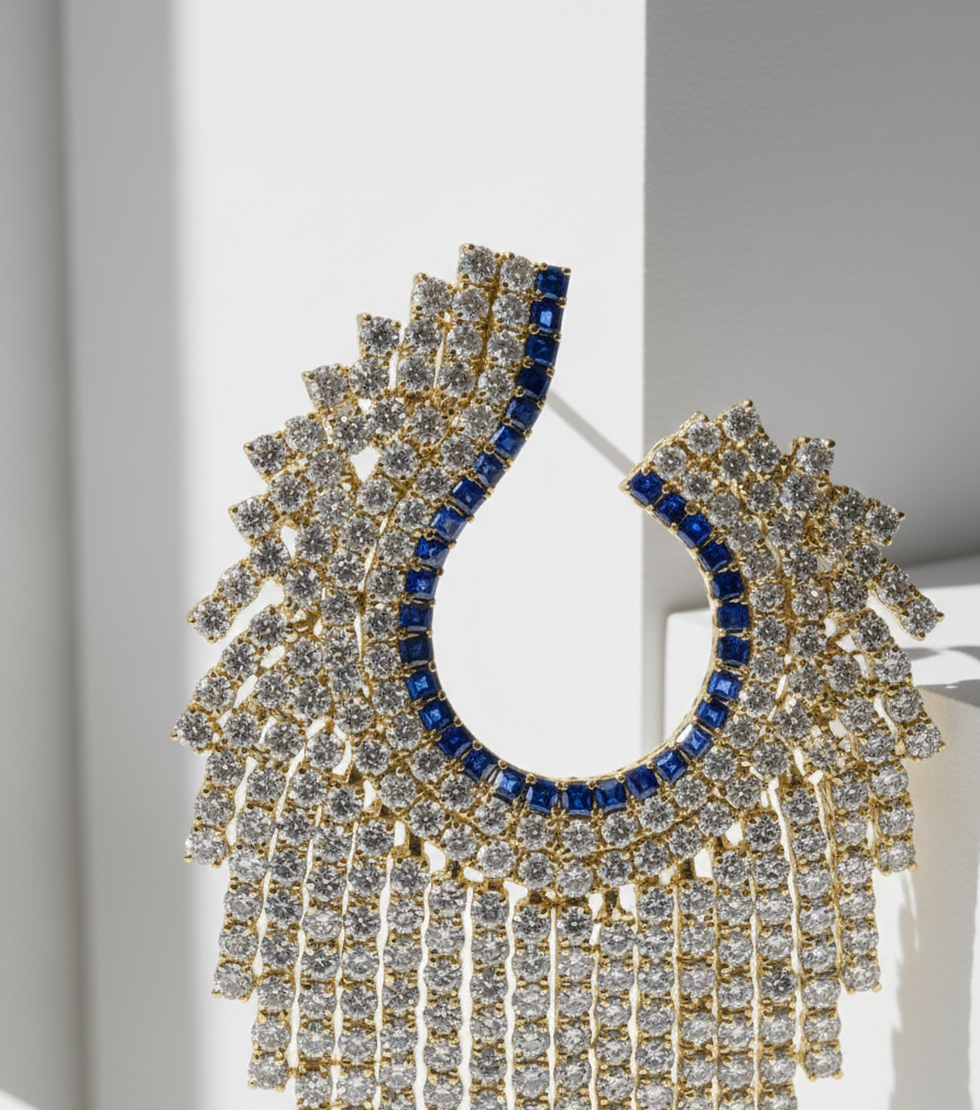 The Azure Eclipse Fan