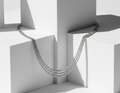 The Triple Aura Tennis Collier