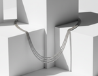 The Triple Aura Tennis Collier