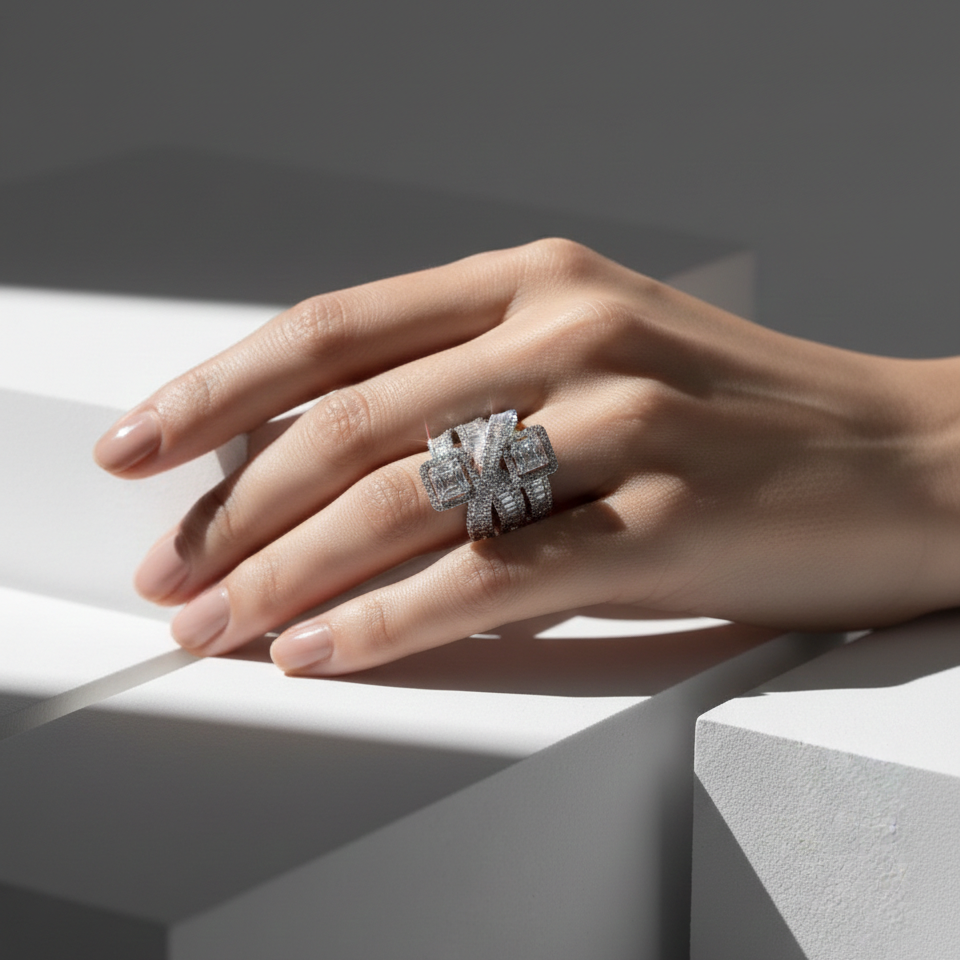 Interstellar Lattice Ring