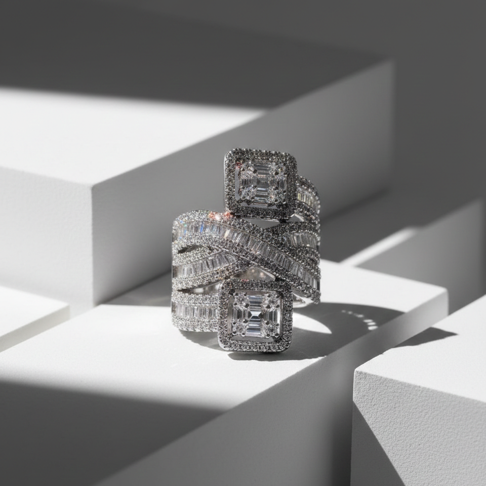 Interstellar Lattice Ring