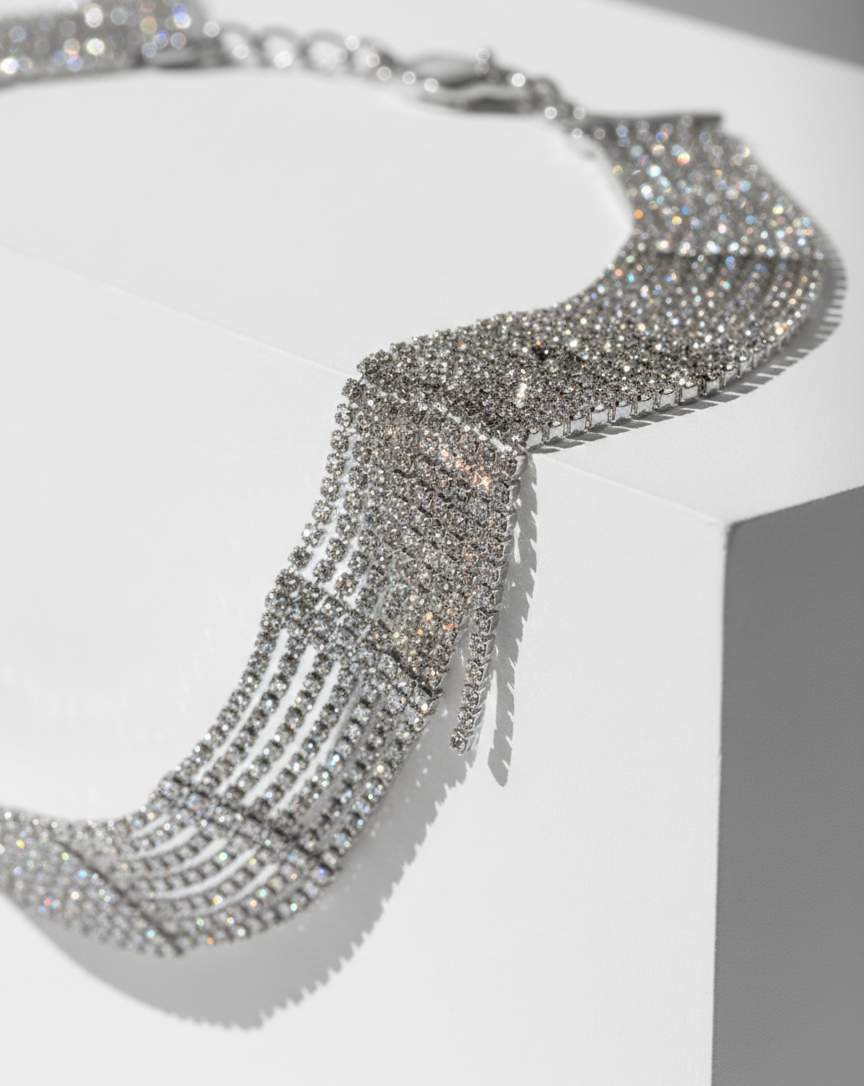 The Stardust Mesh Choker