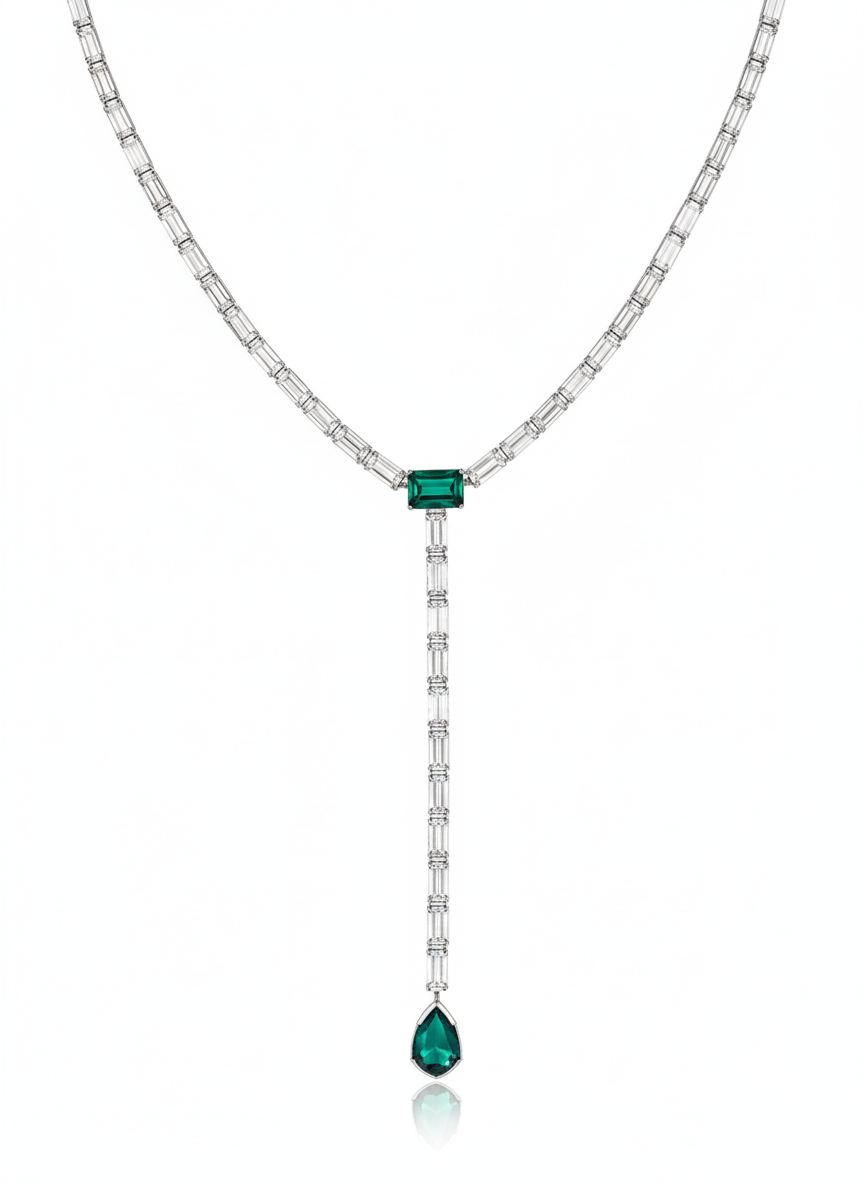 Emerald Shine Necklace