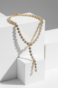 The Serpentine Glimmer Y-Necklace