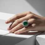 Emerald Solstice Ring