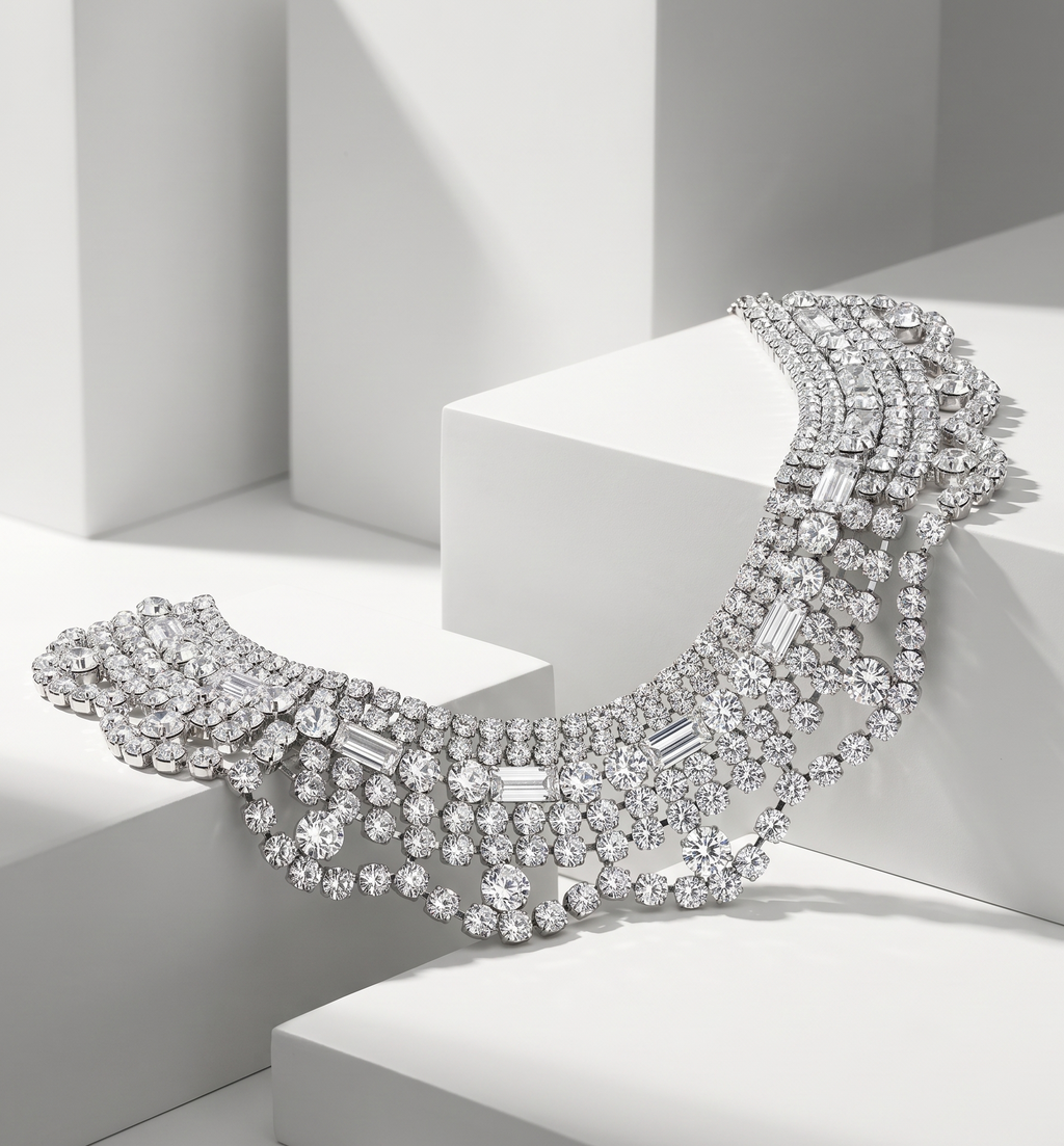 Tectonic Crystal Mesh Choker