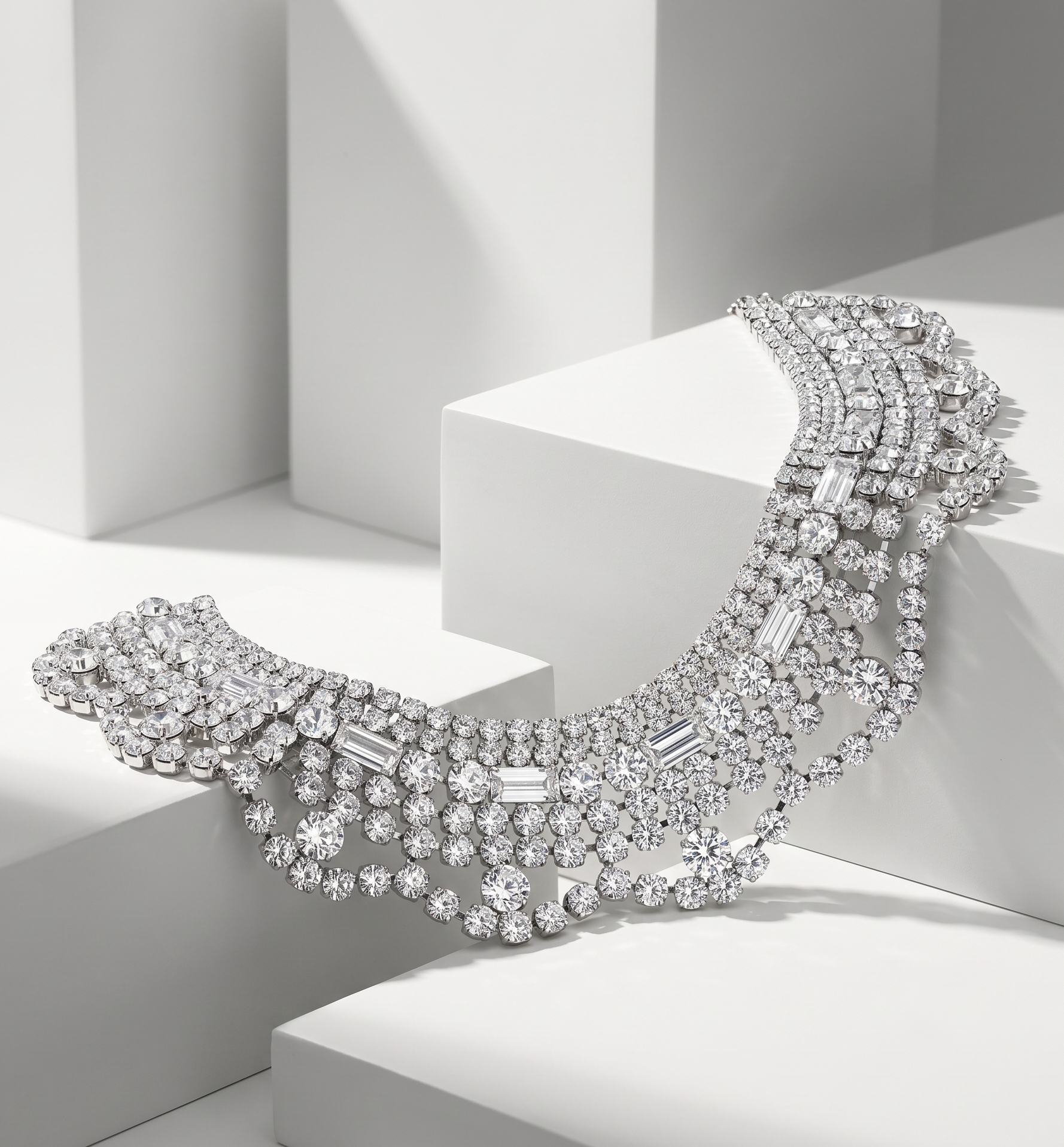 Tectonic Crystal Mesh Choker