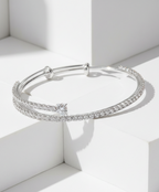 The Lumina Double-Orbit Bangle