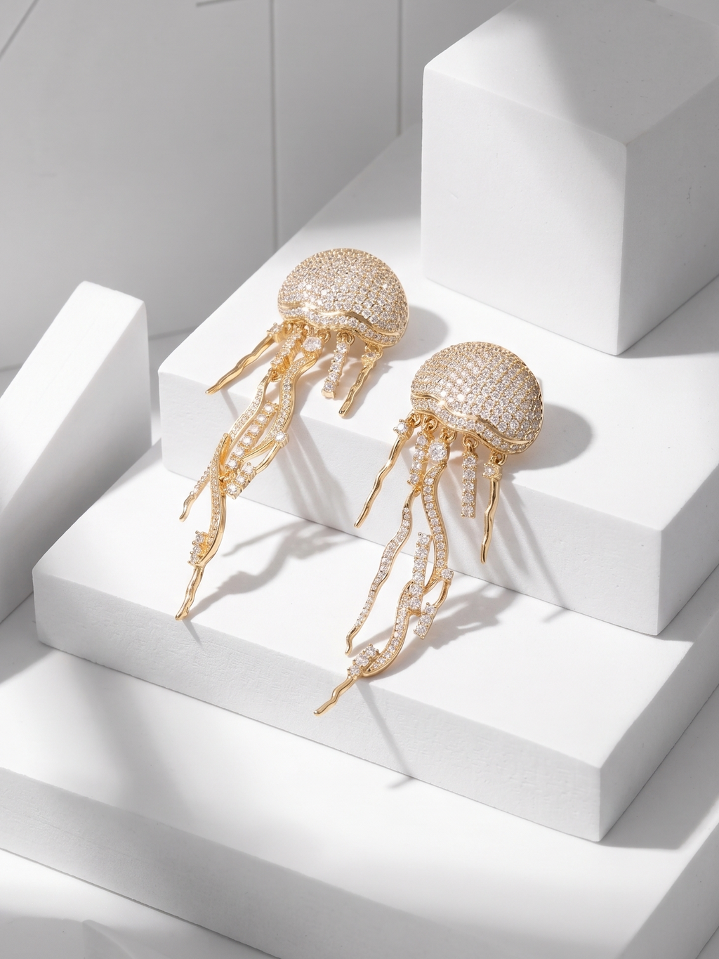 Medusa Drop Earrings