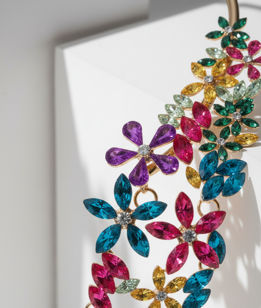 Eden Cascades Statement Necklace