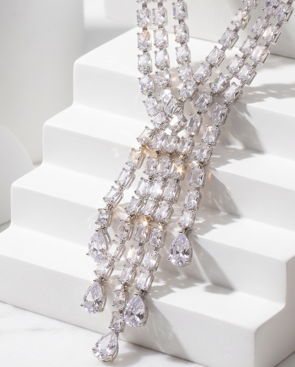Chandelier Diamond Necklace