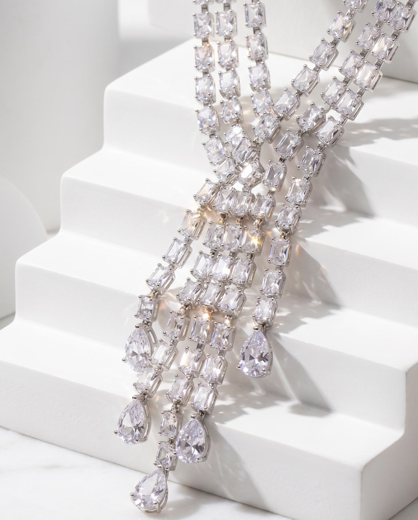 Chandelier Diamond Necklace