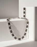 The Obsidian Frame Choker & Drops