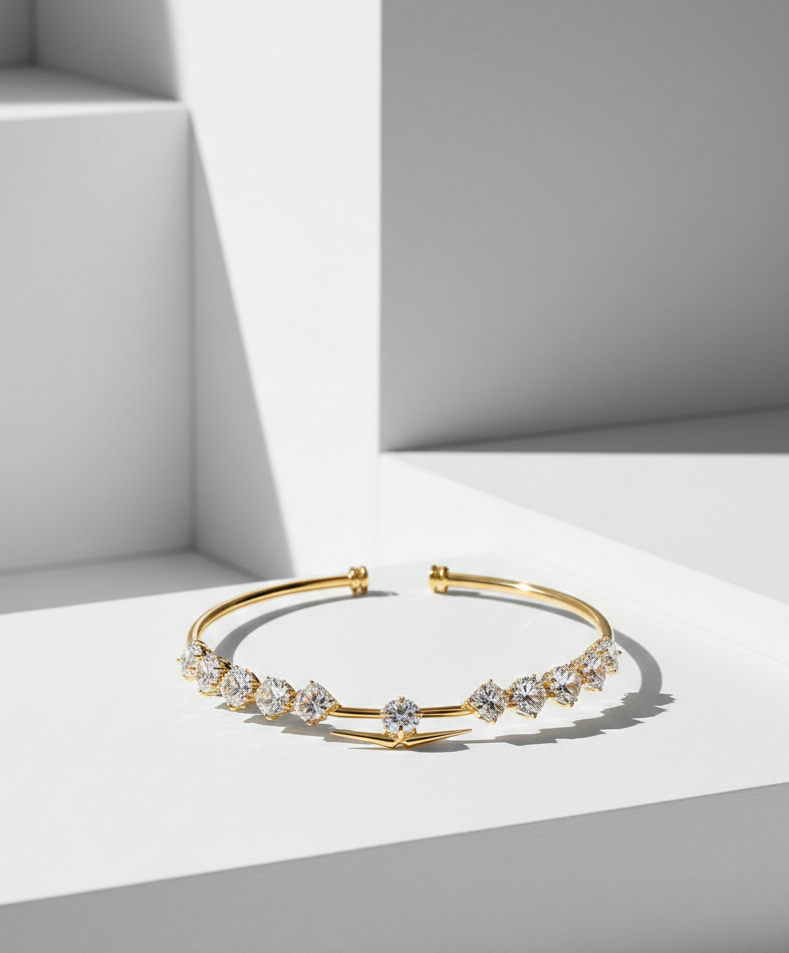 The Gilded Prism Torque