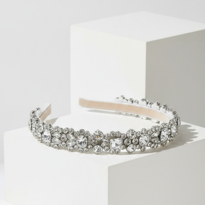 Crystalline Flora Tiara Band