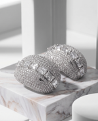 Meridian Crystal Dome Studs