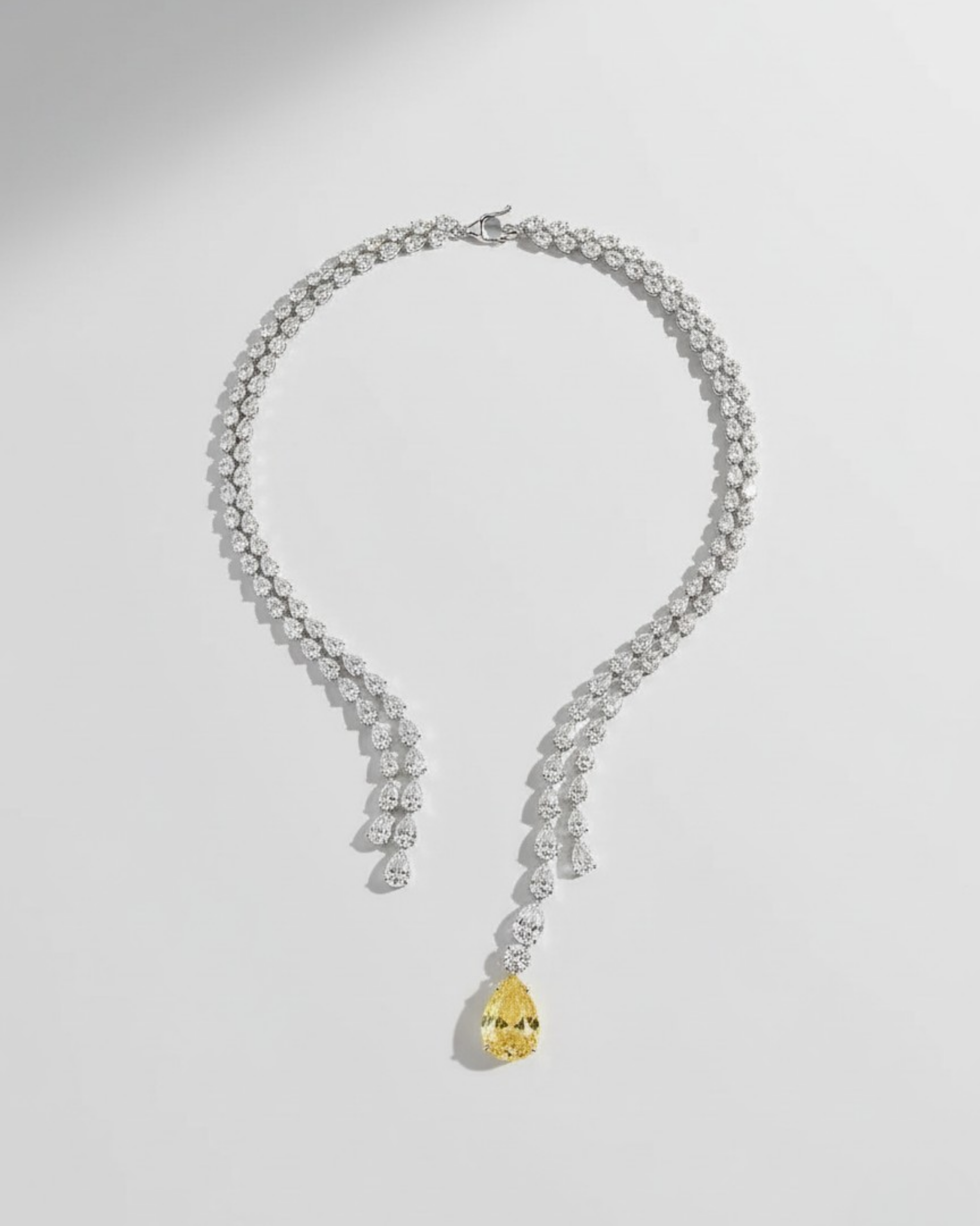YELLOW CRYSTAL NECKLACE