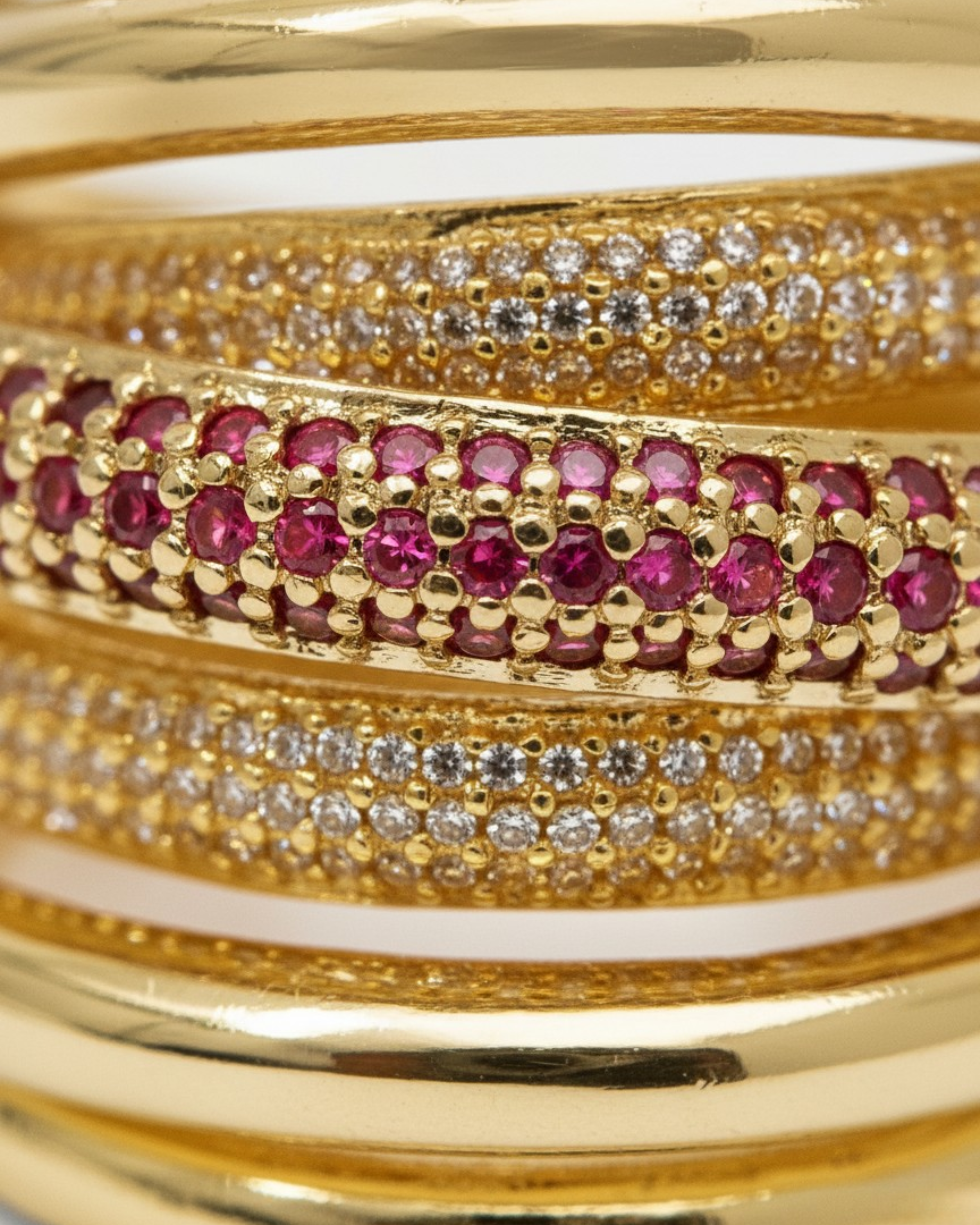 STACKED HARMONY RING