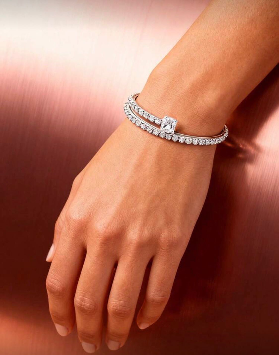 The Lumina Double-Orbit Bangle