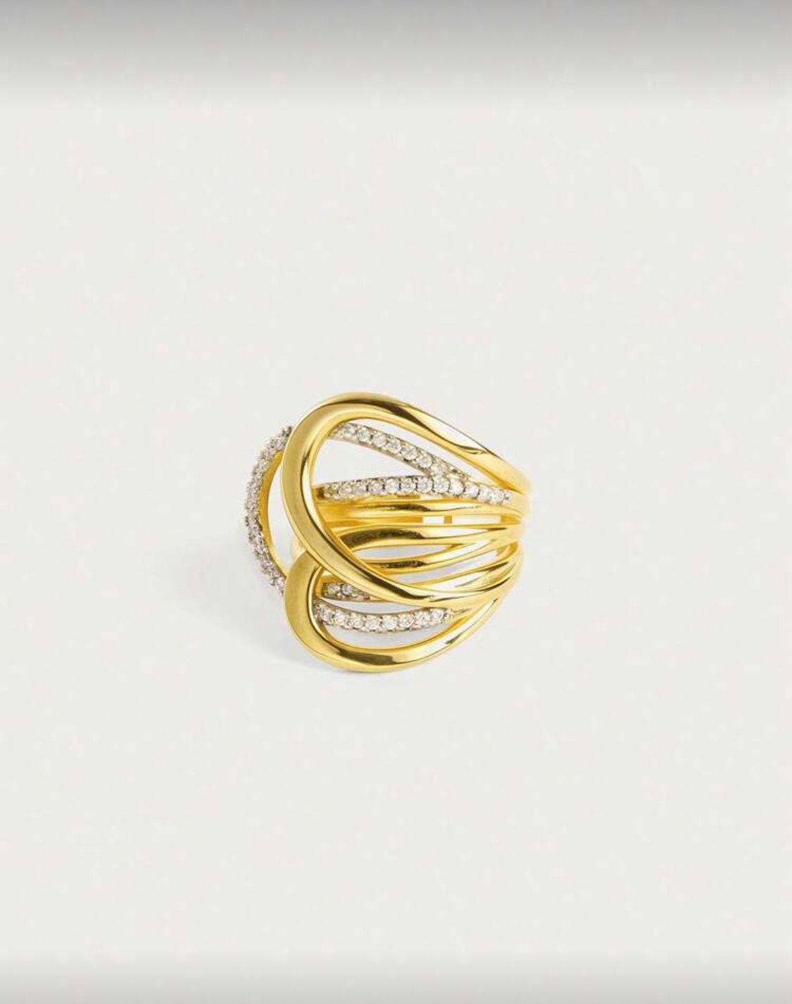 Golden Whisper Ring