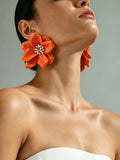 Enamel Earring
