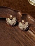 Ruffelle Chandelier Studs