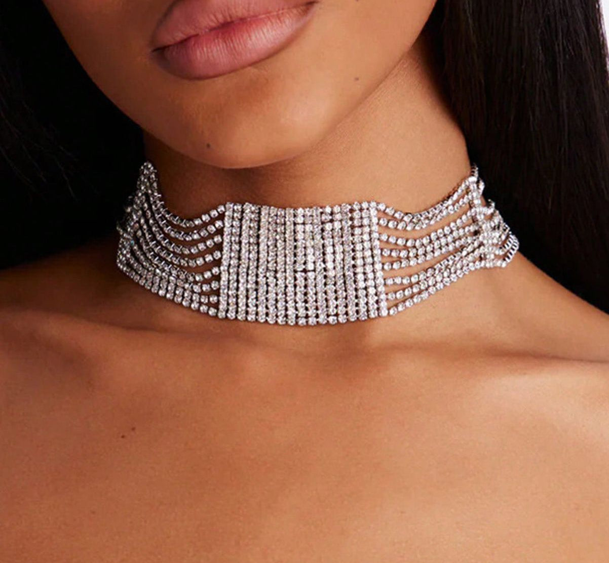 The Stardust Mesh Choker