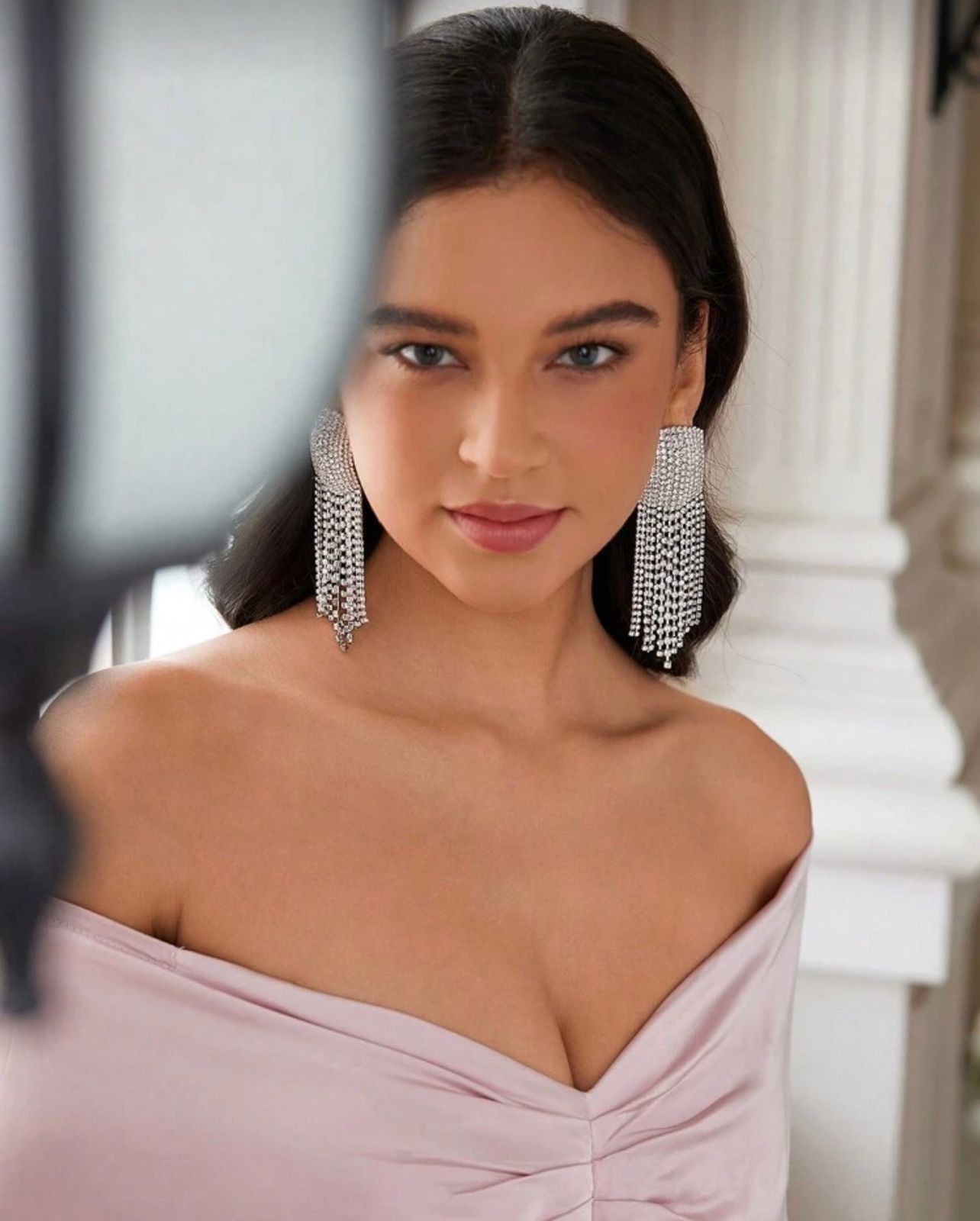 Stellar Cascade Fringe Earrings