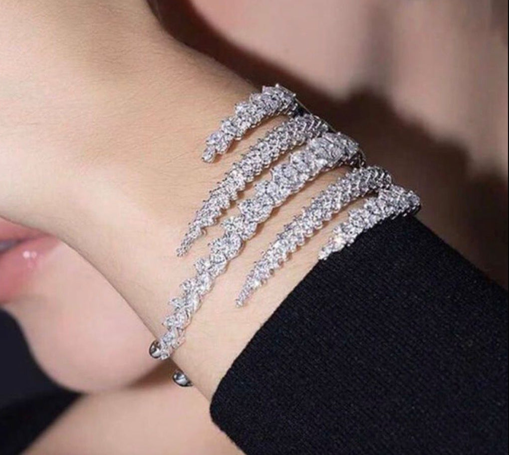 Crystal Talon Cuff